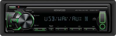 Бездисковая автомагнитола Kenwood KMM-157 - общий вид