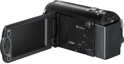 Видеокамера Panasonic HC-V110EE-K - управление