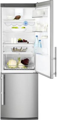 Холодильник с морозильником Electrolux EN3453AOX - общий вид