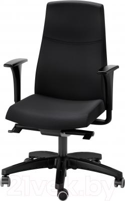 Кресло офисное Ikea Вольмар 391.372.43 (черный)