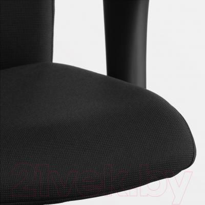 Кресло офисное Ikea Вольмар 391.372.43 (черный) - обивка из ткани