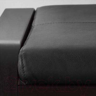 Банкетка Ikea Поэнг 398.178.83 (черно-коричневый/черный)
