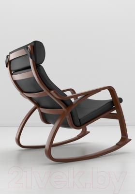 Кресло-качалка Ikea Поэнг 399.008.44 (коричневый/черный)