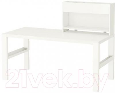 Письменный стол Ikea Поль 491.289.69 (белый)