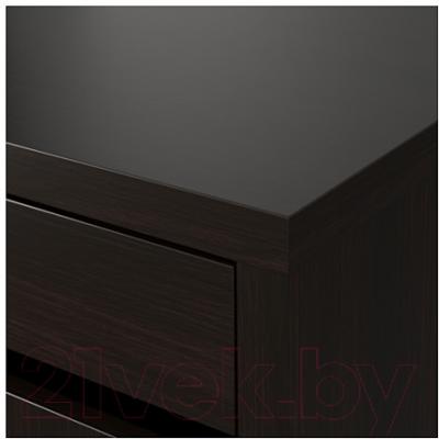 Письменный стол Ikea Микке 499.267.49 (черно-коричневый)
