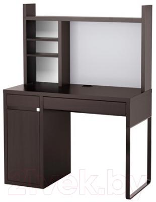Письменный стол Ikea Микке 499.267.49 (черно-коричневый)