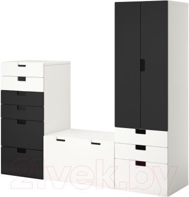 Комплект мебели для хранения Ikea Стува 590.176.35