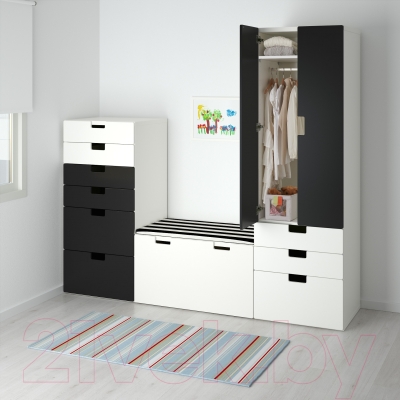 Комплект мебели для хранения Ikea Стува 590.176.35