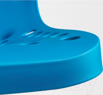 Стул офисный Ikea Сколберг/Споррен 590.236.03 (синий/черный) - пластиковое сиденье
