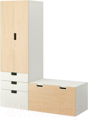 Комплект мебели для хранения Ikea Стува 590.327.92