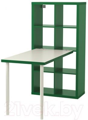 Письменный стол Ikea Каллакс 591.230.42 (белый/зеленый)