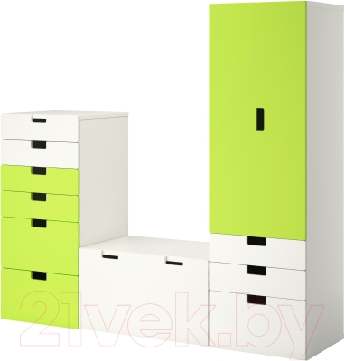 Комплект мебели для хранения Ikea Стува 690.176.25
