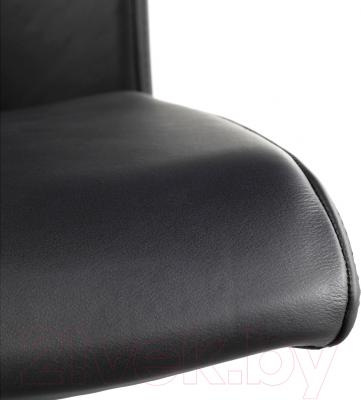 Кресло офисное Ikea Вольмар 690.317.30 (черный) - кожаная обивка