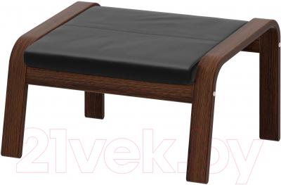 Банкетка Ikea Поэнг 698.604.79 (коричневый/черный)