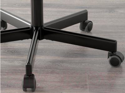 Кресло офисное Ikea Флинтан/Номинель 291.224.78 (бирюзовый) - колесики автоматически блокируются, когда стул не используется