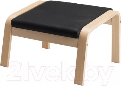 Банкетка Ikea Поэнг 798.150.47 (березовый шпон/черный)