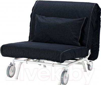 Кресло-кровать Ikea Икеа/Пс Левос 798.743.86 (темно-синий)
