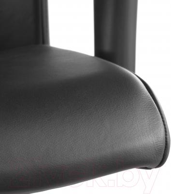 Кресло офисное Ikea Вольмар 890.317.34 (черный) - кожаная обивка