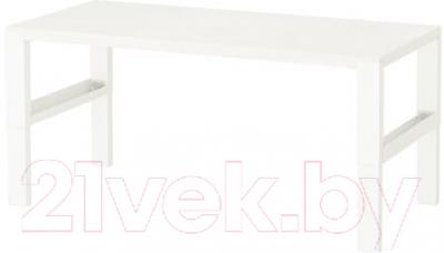Письменный стол Ikea Поль 891.289.53 (белый)