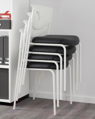 Стул офисный Ikea Стольян 899.074.52 (черный) - стулья штабелируются