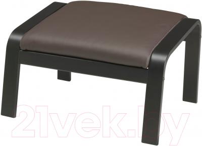 Банкетка Ikea Поэнг 298.291.17 (черно-коричневый/темно-коричн.)