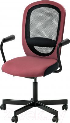 Кресло офисное Ikea Флинтан/Номинель 991.224.51 (темно-розовый)