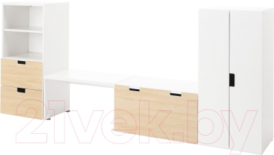 Комплект мебели для кабинета Ikea Стува 991.281.65
