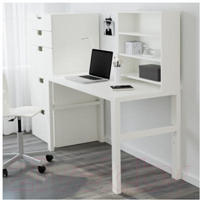 Письменный стол Ikea Поль 991.290.04 (белый)