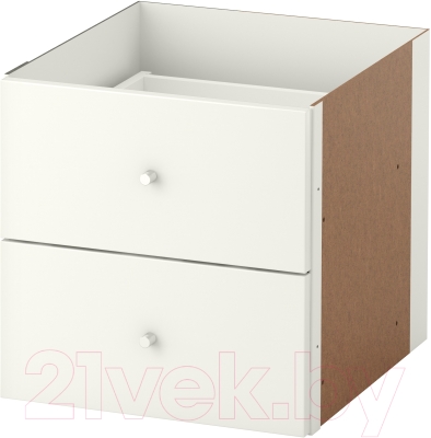 Элемент системы хранения Ikea Каллакс 003.146.42 (белый глянцевый)