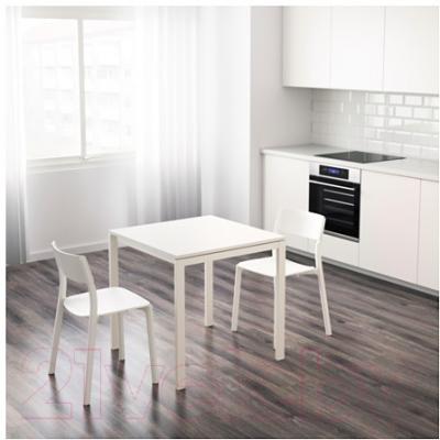 Обеденный стол Ikea Мельторп 390.117.81 (белый)
