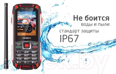 Мобильный телефон Texet TM-515R X-signal (черный/красный)