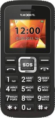 Мобильный телефон Texet TM-B119 (черный)