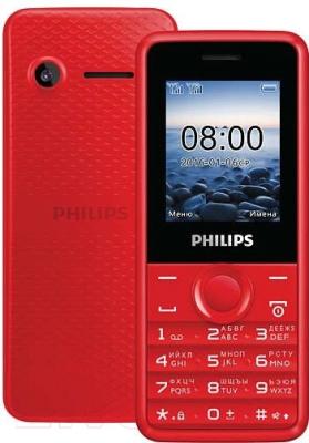 Мобильный телефон Philips Xenium E103 (красный)