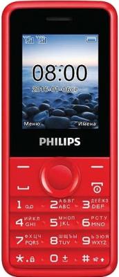 Мобильный телефон Philips Xenium E103 (красный)