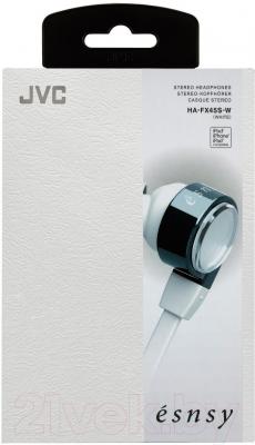 Наушники JVC HA-FX45S-W-E