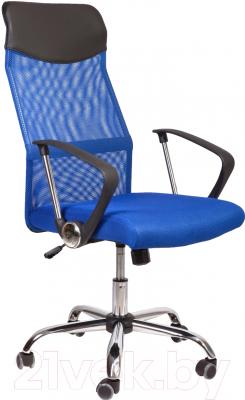 Кресло офисное Седия Aria (черный/синий)