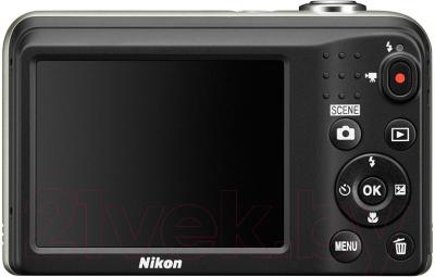 Компактный фотоаппарат Nikon Coolpix A10 (серебро)
