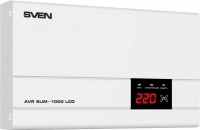Стабилизатор напряжения Sven AVR Slim-1000 LCD - 