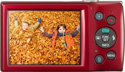 Компактный фотоаппарат Canon IXUS 175 (красный)