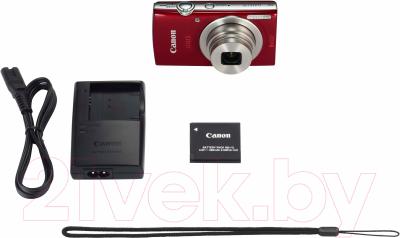 Компактный фотоаппарат Canon IXUS 175 (красный)