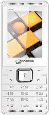 Мобильный телефон Micromax X649 (белый)