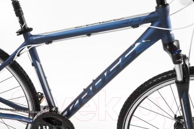 Велосипед Kross Evado 3.0 2016 (M, черный/синий матовый)