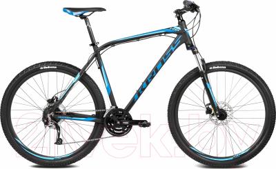 Велосипед Kross Hexagon R6 2016 (L, черный/синий матовый)