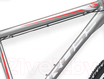 Велосипед Kross Hexagon X1 2016 (M, серый/белый/красный глянцевый)
