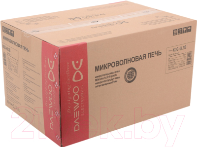 Микроволновая печь Daewoo KQG-6L3B - коробка