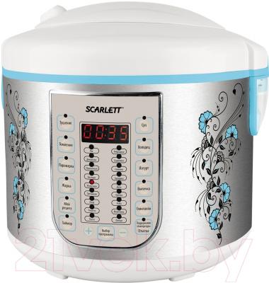 Мультиварка Scarlett SC-MC410S15 (сталь)