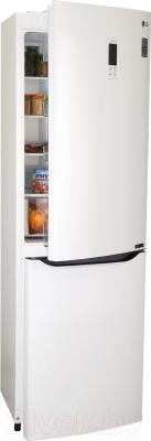 Холодильник с морозильником LG GA-M409SQRL