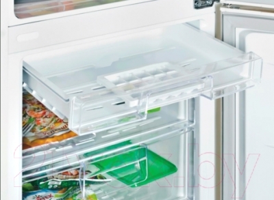 Холодильник с морозильником LG GA-M409SQRL
