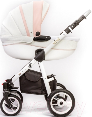 Детская универсальная коляска Dada Paradiso Group Mimi 3 в 1 (розовый)