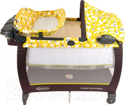 Кровать-манеж Graco Contour Electra / 9D79SGGE (Spring Lime)